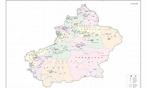 新疆地图_新疆地图高清全图